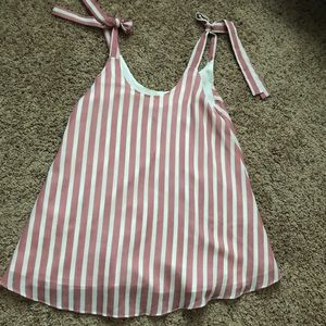 Cute pinstripes summer dress!